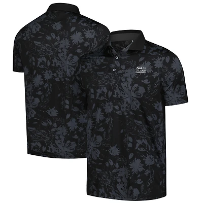 Polo Puma noir FedEx St. Jude Championship MATTR Rose pour homme