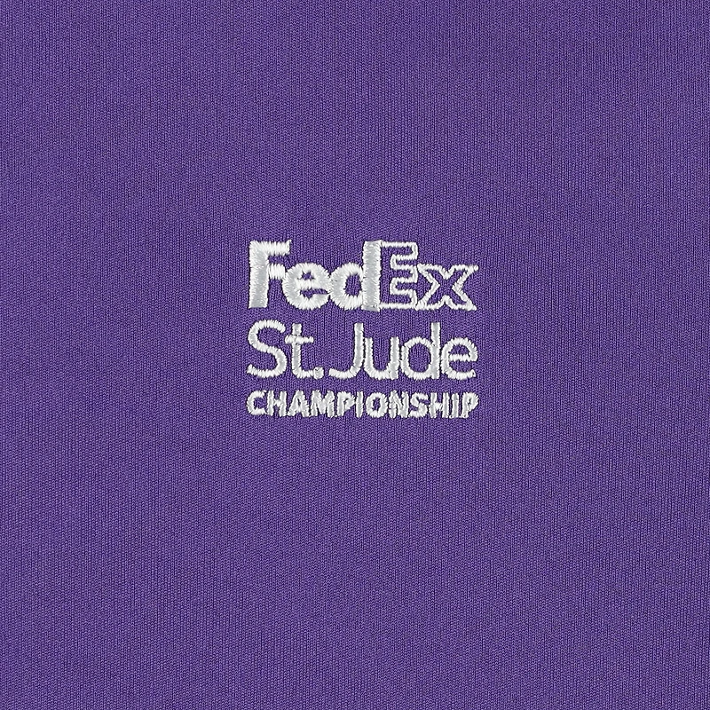 Polo Puma violet FedEx St. Jude Championship Pure 2.0 pour homme
