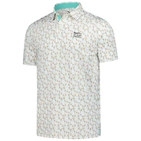 Polo Puma blanc FedEx St. Jude Championship MATTR Paradise pour homme