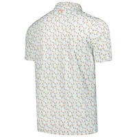Polo Puma blanc FedEx St. Jude Championship MATTR Paradise pour homme