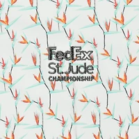 Polo Puma blanc FedEx St. Jude Championship MATTR Paradise pour homme
