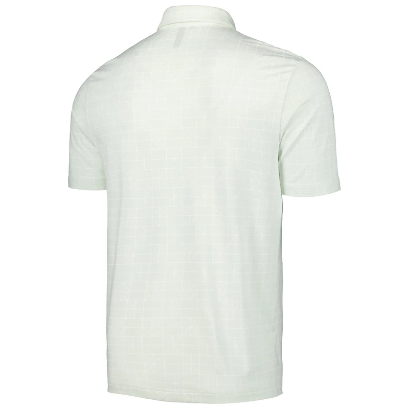 Polo tri-mélange imprimé adidas FedEx St. Jude Championship Go-To pour hommes vert