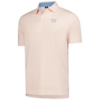 Polo FootJoy orange FedEx St. Jude Championship ProDry en fil d'Écosse à imprimé treillis pour homme