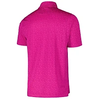 Polo FootJoy rose FedEx St. Jude Championship en fil d'Écosse peint à fleurs ProDry pour hommes