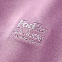 Polo violet FedEx St. Jude Championship ProDry Speckle Print pour homme