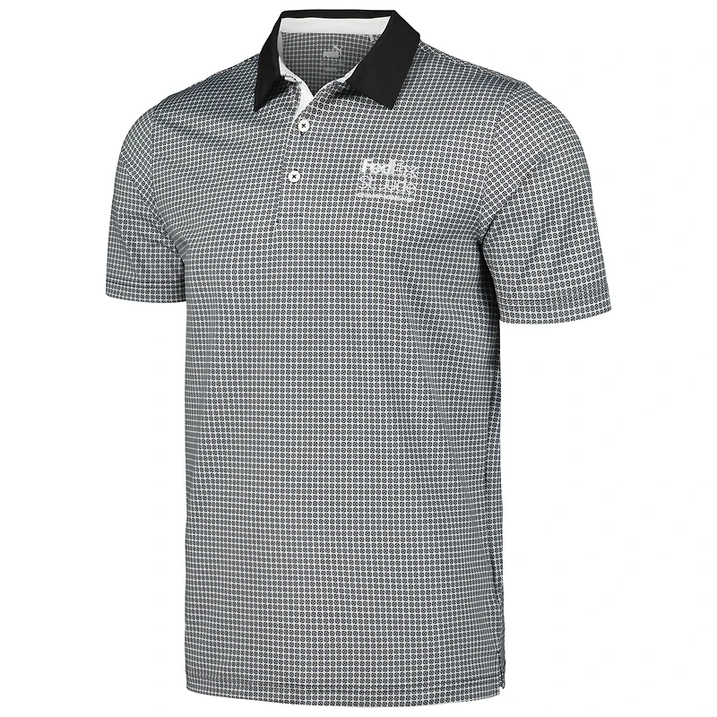 Men's Puma Black FedEx St. Jude Championship Circular MATTR Polo