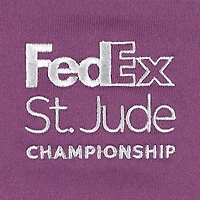 Men's Puma Purple FedEx St. Jude Championship YouV Lightweight Quarter-Zip Top