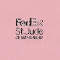Polo sans manches Nike rose FedEx St. Jude Championship Performance Victory pour femme