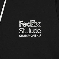 Polo sans manches Puma noir FedEx St. Jude Championship CLOUDSPUN pour femme