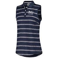 Women's FootJoy Navy FedEx St. Jude Championship Sleeveless ProDry Polo