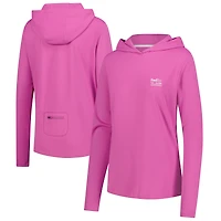 Women's FootJoy Pink FedEx St. Jude Championship Temposeries Pullover Hoodie