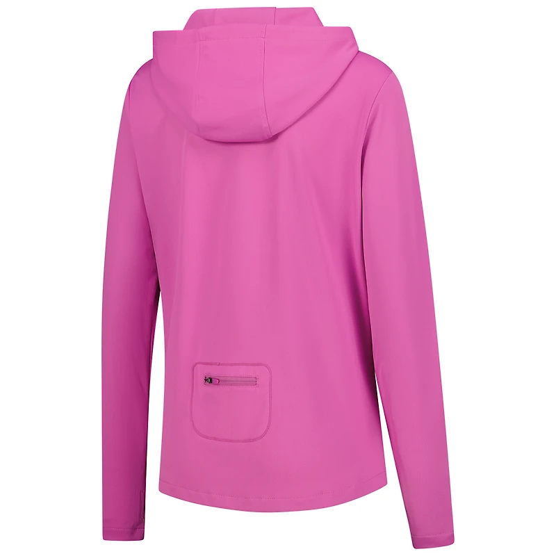 Women's FootJoy Pink FedEx St. Jude Championship Temposeries Pullover Hoodie