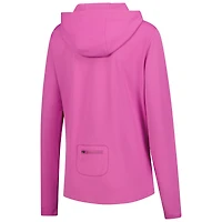 Women's FootJoy Pink FedEx St. Jude Championship Temposeries Pullover Hoodie