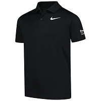 Polo Nike noir FedEx St. Jude Championship Performance Victory pour jeunes