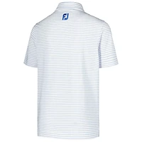Polo FootJoy blanc FedEx St. Jude Championship ProDry à rayures crayon pour jeune