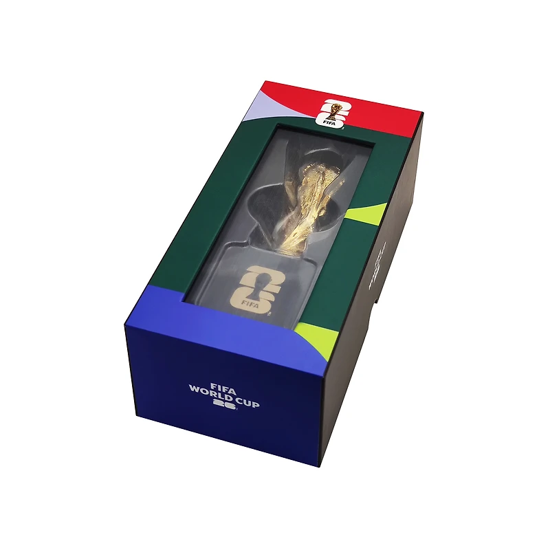 2026 FIFA World Cup 100mm Replica 3D Trophy with Pedestal Base