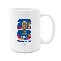 Mug en céramique 44 cl (15 oz) Coupe du Monde de la FIFA Toronto 2026
