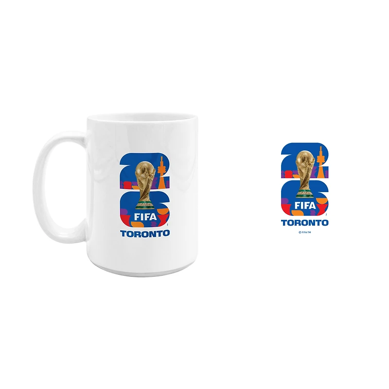 Mug en céramique 44 cl (15 oz) Coupe du Monde de la FIFA Toronto 2026