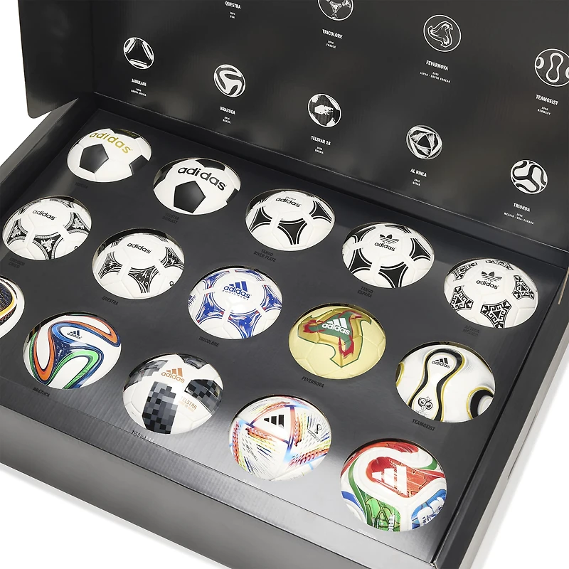 adidas FIFA World Cup Full Historical Mini Ball Set
