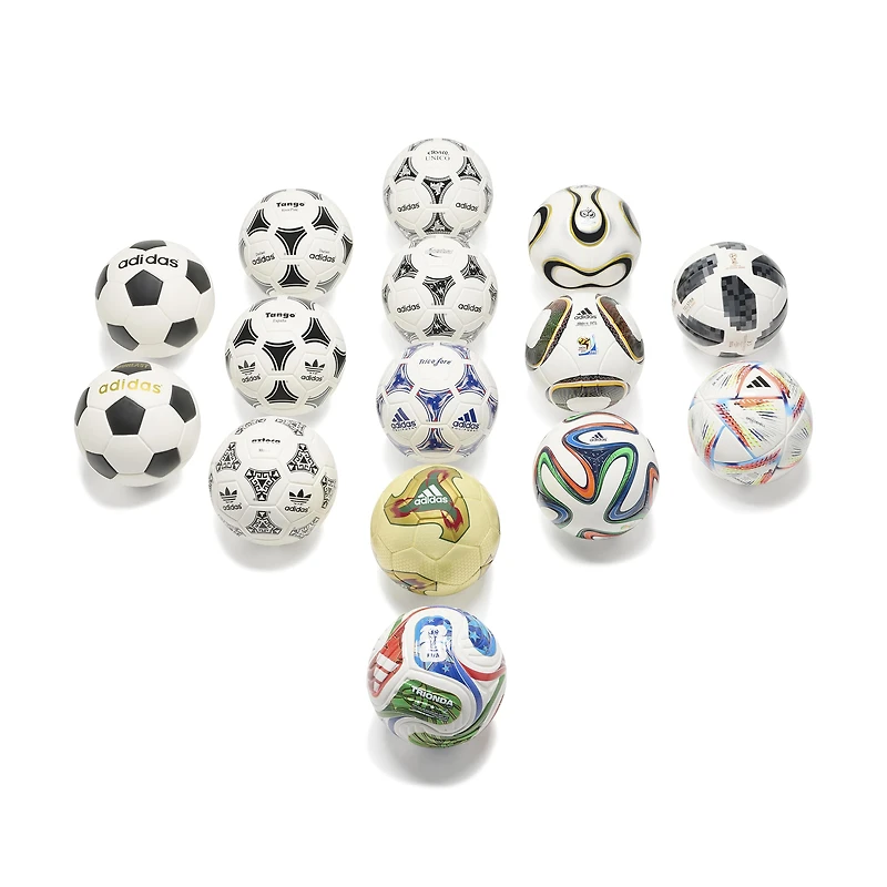 adidas FIFA World Cup Full Historical Mini Ball Set