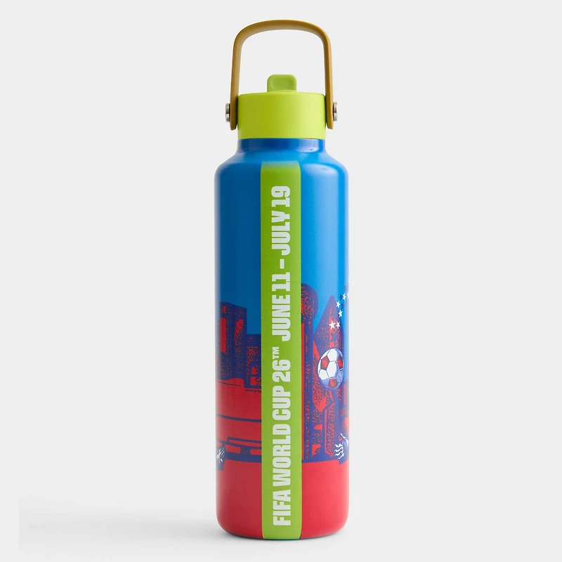 FIFA World Cup 2026 Dallas Host City Poster 24oz. Water Bottle