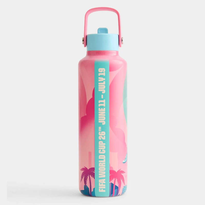 FIFA World Cup 2026 Miami Host City Poster 24oz. Water Bottle