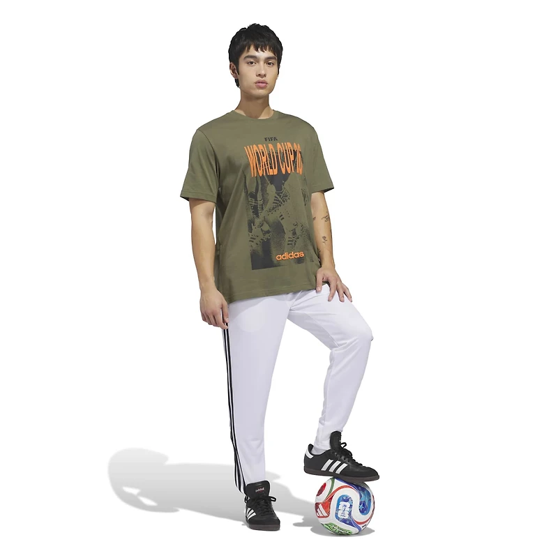 Men's adidas Dark Green 2026 FIFA World Cup Tour T-Shirt