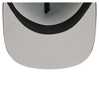 Casquette snapback New Era noire pour homme, motif pizza, penalty kick, modèle 9FIFTY A-Frame