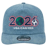 Men's New Era Blue Host Country Denim 19TWENTY Adjustable Hat