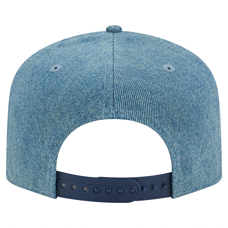 Men's New Era Blue Host Country Denim 19TWENTY Adjustable Hat