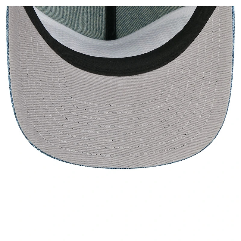 Men's New Era Blue Host Country Denim 19TWENTY Adjustable Hat