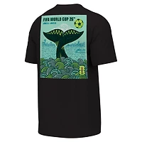 Men's Outerstuff Black 2026 FIFA World Cup Seattle Host City Poster Graphic T-Shirt