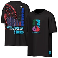 Men's Outerstuff Black FIFA World Cup 2026 Atlanta City Reflections T-Shirt