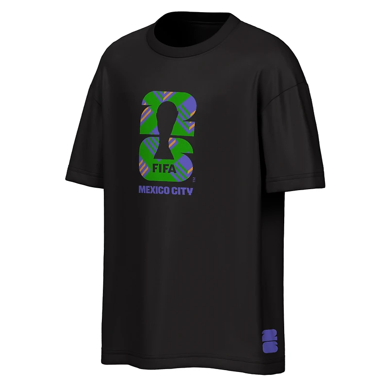Men's Outerstuff Black FIFA World Cup 2026 Mexico City Reflections T-Shirt