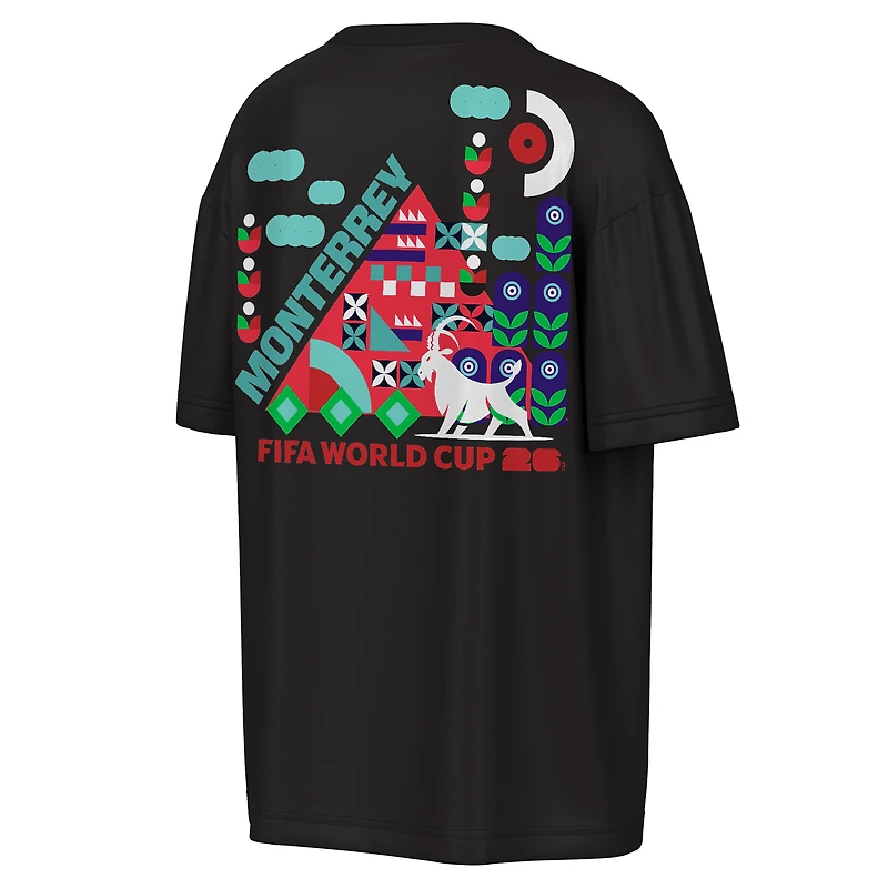 Men's Outerstuff Natural FIFA World Cup 2026 Houston Big City Poster T-Shirt