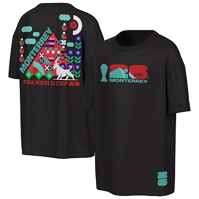 Men's Outerstuff Natural FIFA World Cup 2026 Houston Big City Poster T-Shirt