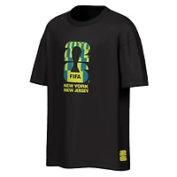 Men's Outerstuff Black FIFA World Cup 2026 New York/New Jersey City Reflections T-Shirt