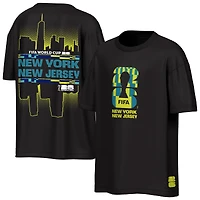 Men's Outerstuff Black FIFA World Cup 2026 New York/New Jersey City Reflections T-Shirt