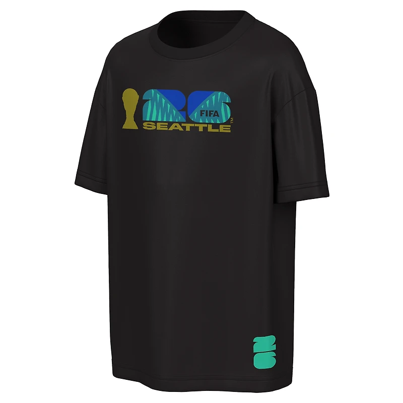 Men's Outerstuff Natural FIFA World Cup 2026 New York/New Jersey Big City Poster T-Shirt