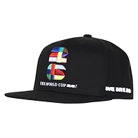 Casquette snapback noire Outerstuff pour homme, édition Coupe du Monde de la FIFA 2026