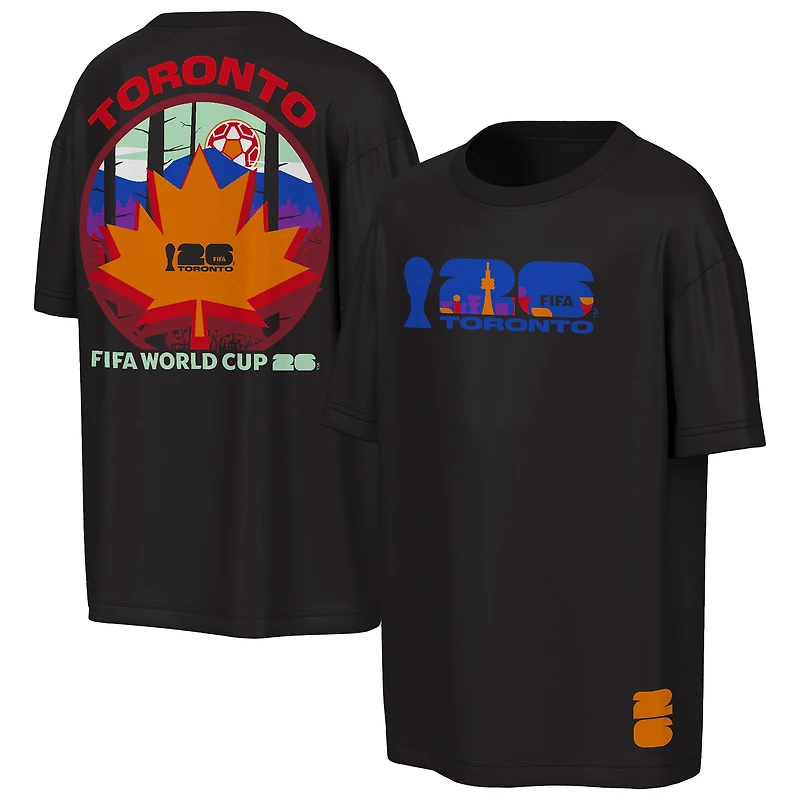 Men's Outerstuff Natural FIFA World Cup 2026 San Francisco Bay Area Big City Poster T-Shirt