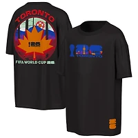 Men's Outerstuff Natural FIFA World Cup 2026 San Francisco Bay Area Big City Poster T-Shirt