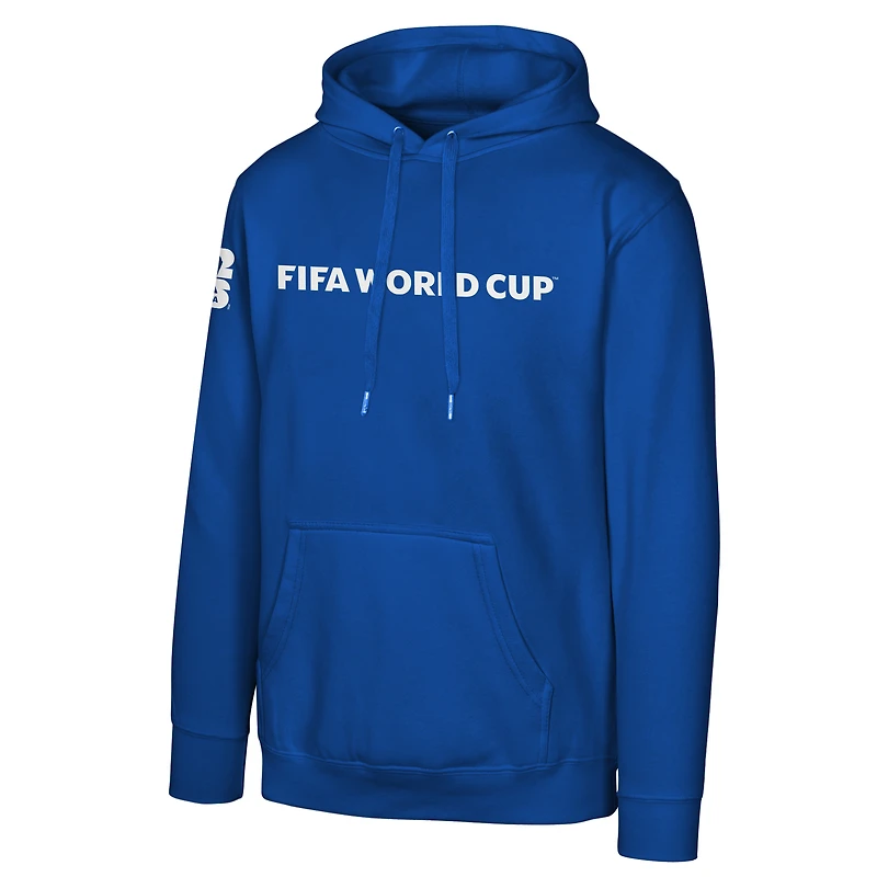 Sweat à capuche Outerstuff bleu pour homme, édition spéciale Coupe du Monde de la FIFA 2026