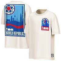 Men's Outerstuff Natural FIFA World Cup 2026 South Korea Post Card T-Shirt
