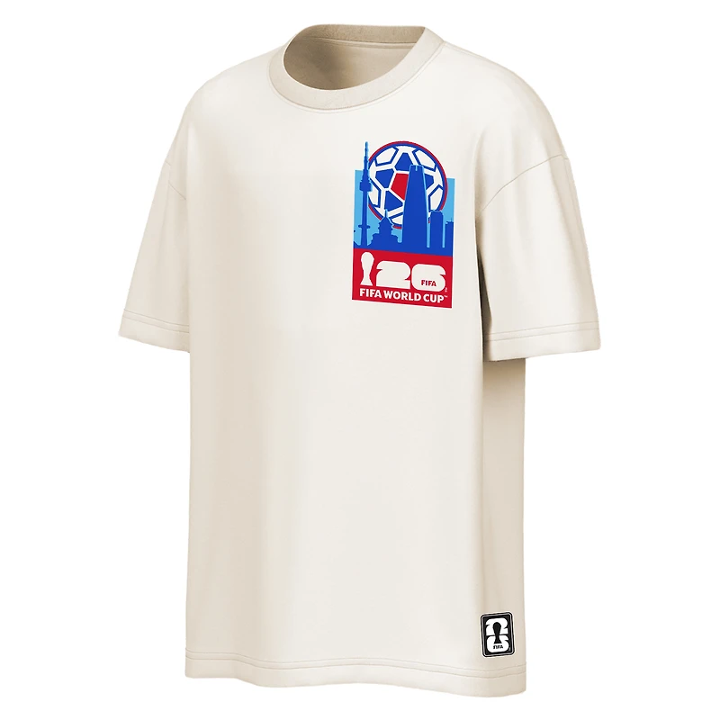 Men's Outerstuff Natural FIFA World Cup 2026 South Korea Post Card T-Shirt
