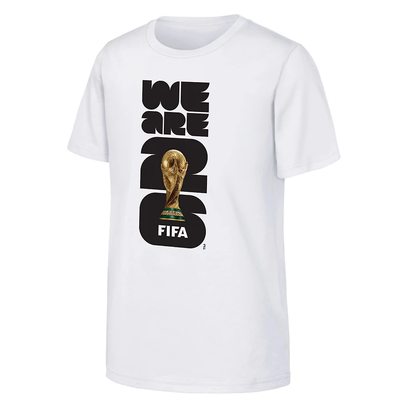Men's Outerstuff White FIFA World Cup 2026 Event Graphic T-Shirt