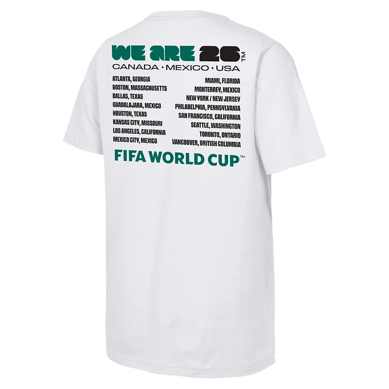 Men's Outerstuff White FIFA World Cup 2026 Event Graphic T-Shirt