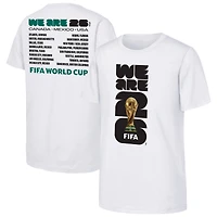 Men's Outerstuff  White FIFA World Cup 2026 Event Graphic T-Shirt