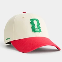 Unisex Natural/Red FIFA World Cup 2026 Mexico Core Adjustable Hat