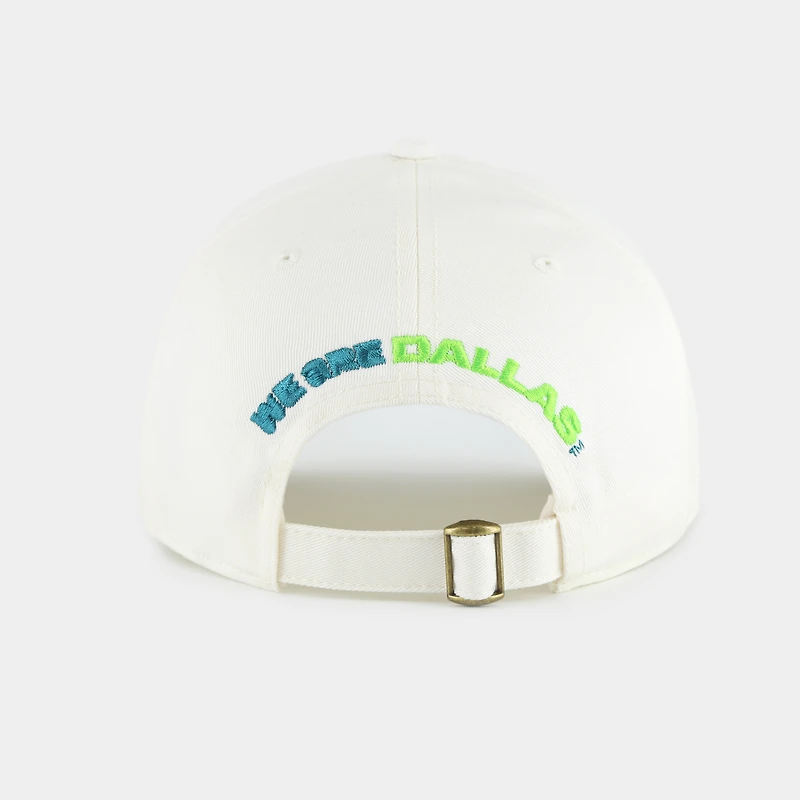Casquette unisexe ajustable avec écusson de Dallas et motif Coupe du Monde de la FIFA 2026 (naturel)